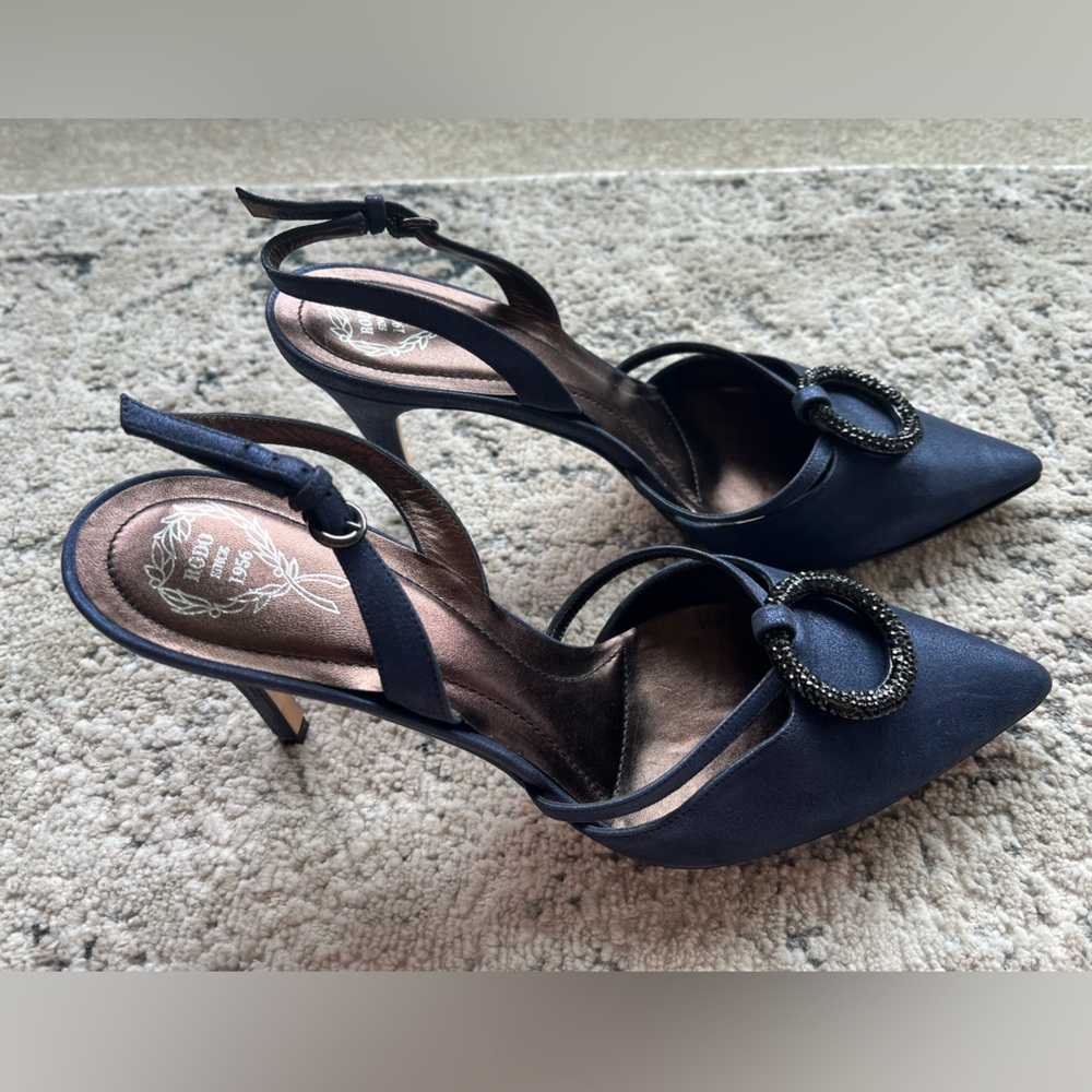 RODO navy slingback shoes size 40